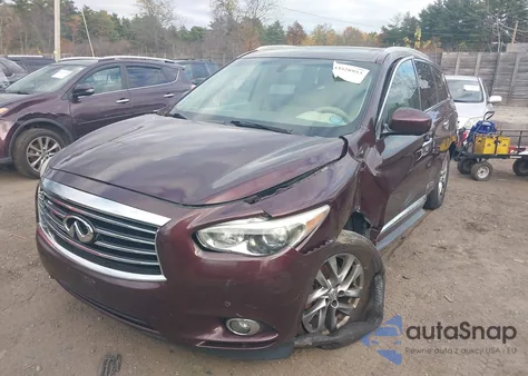 2013 Infiniti Jx35 from USA, damaged, VIN 5N1AL0MMXDC353080